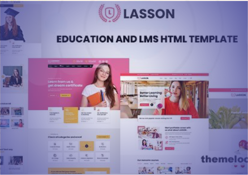 Lasson HTML Template