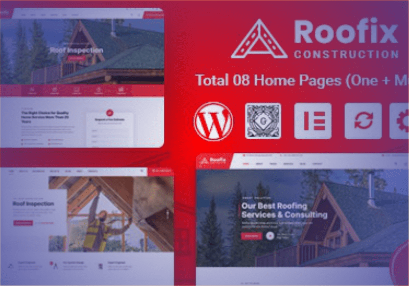 Roofix WordPress Theme