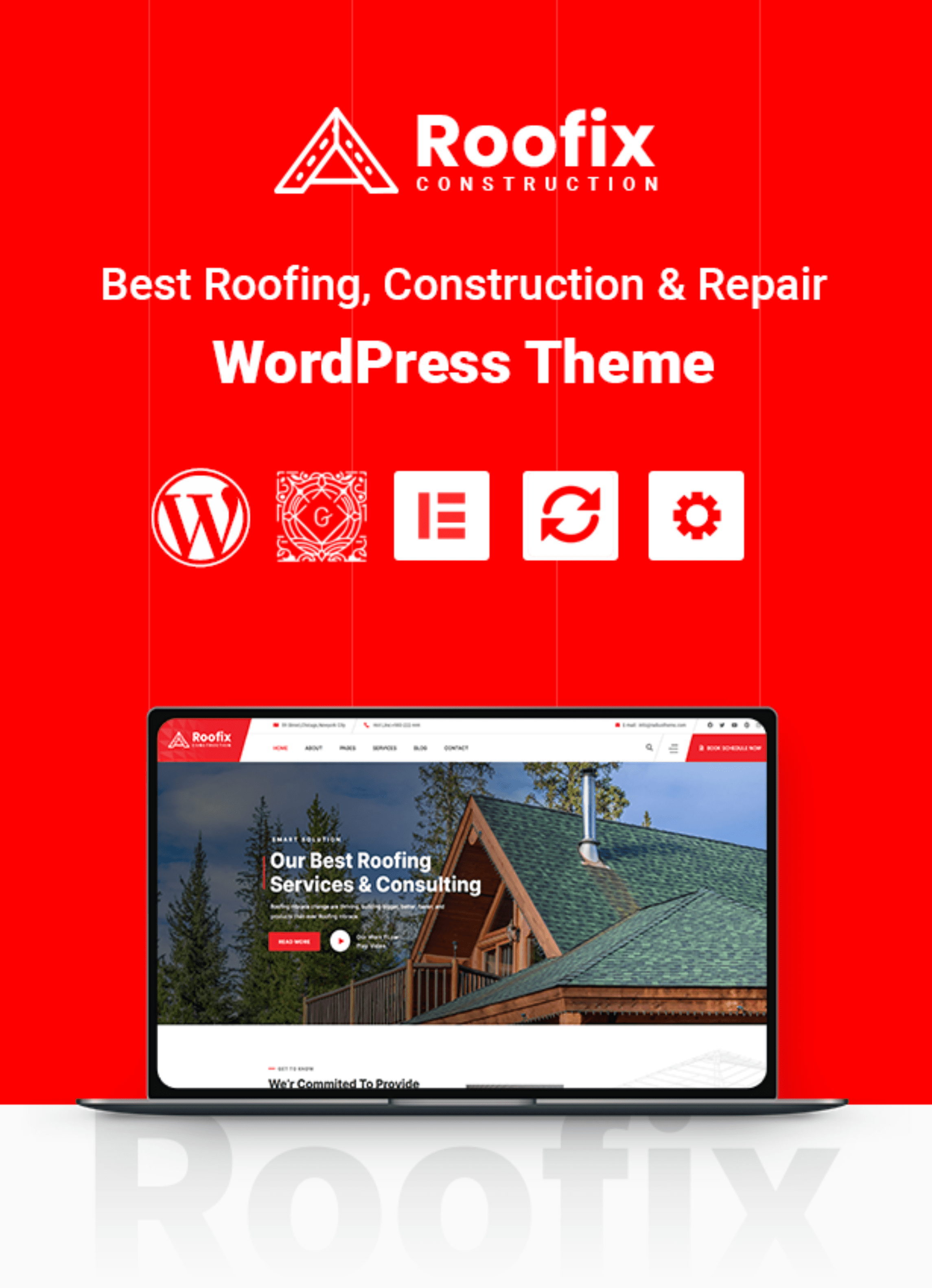 Roofix WordPress Theme